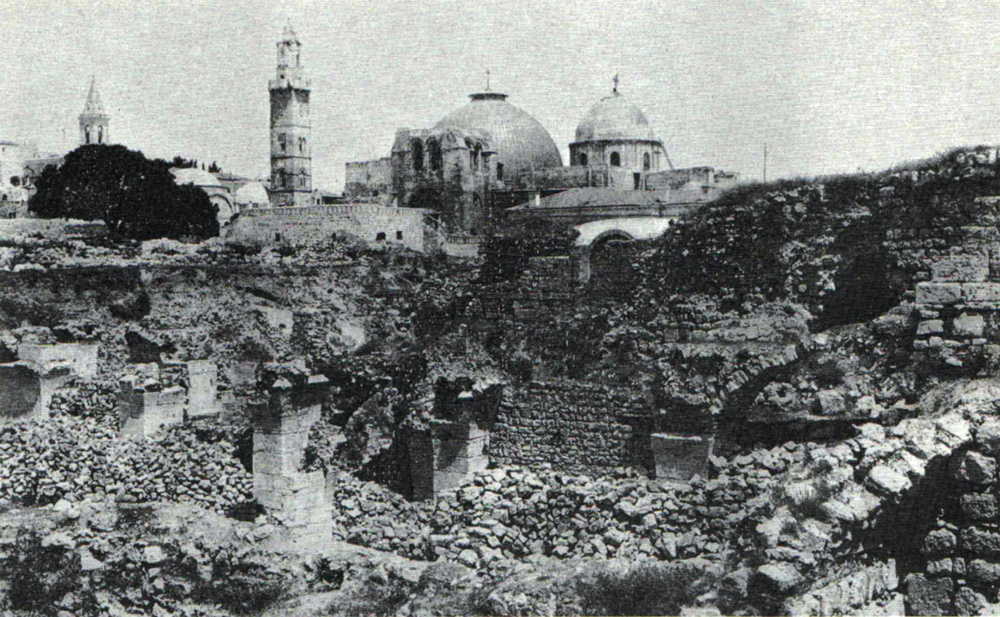 The old city of Jerusalem in 1890