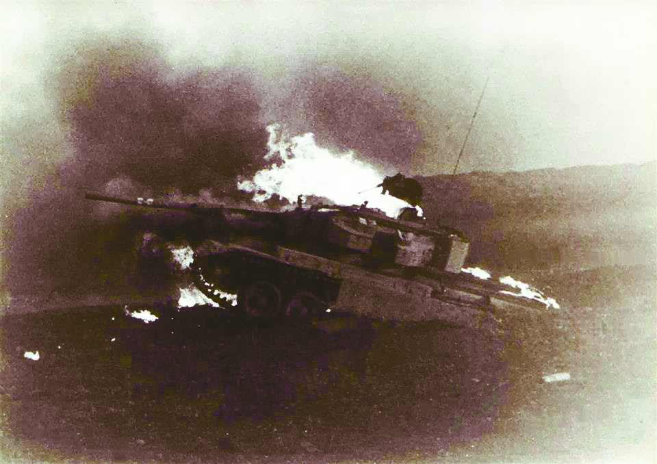 0719 - destroyed Israeli tank